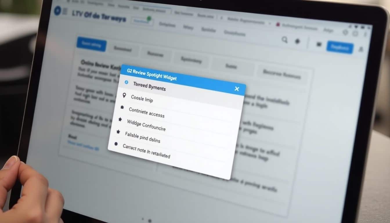 A screenshot showing the Elfsight All-in-One Reviews widget and G2 Review Spotlight Widget.