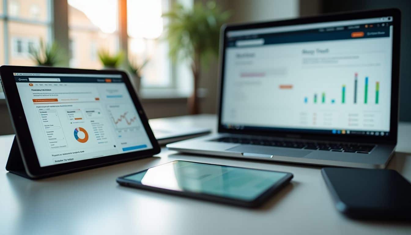 A collection of electronic devices used for collecting NPS data.